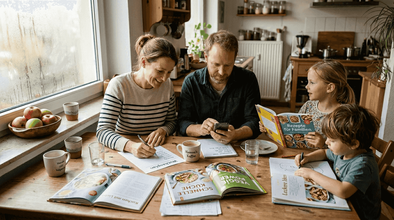 Was ist meal planning? Familienmahlzeiten stressfrei 2026