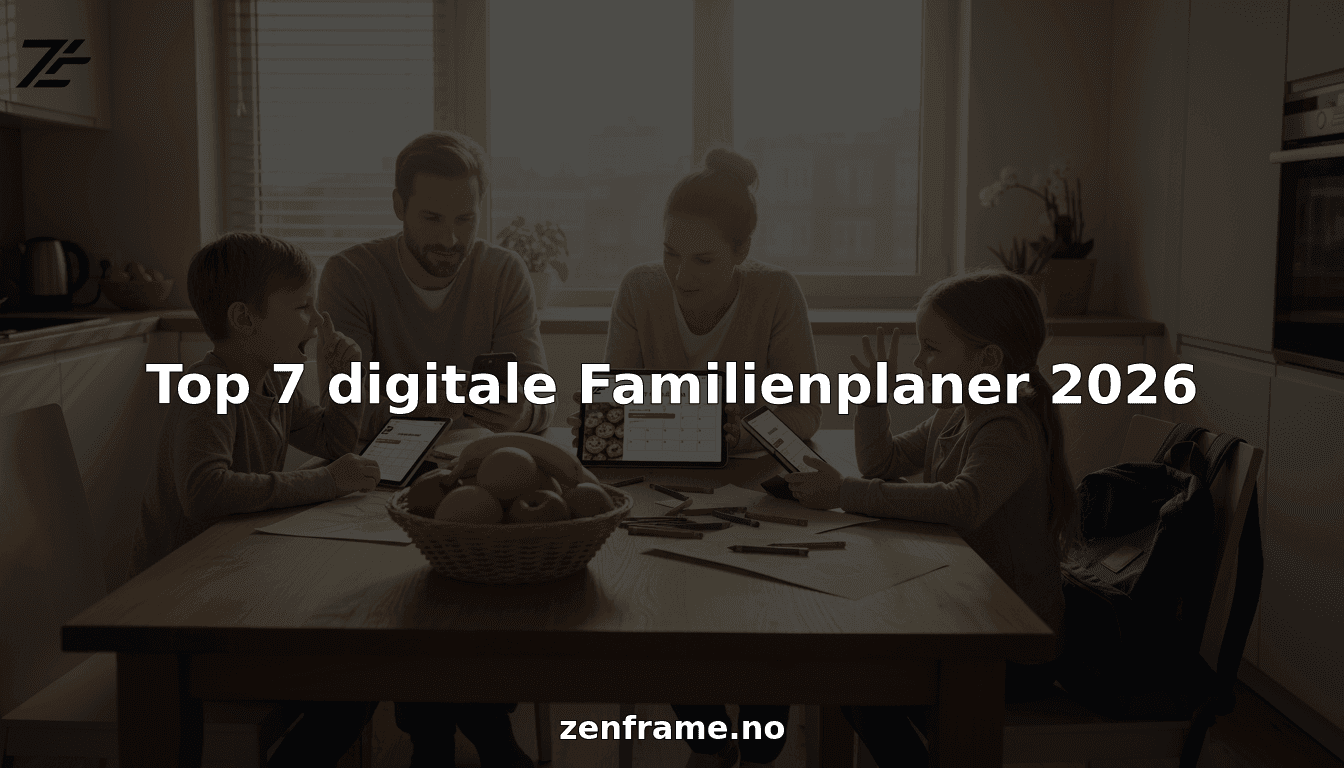 Top 7 digitale Familienplaner 2026